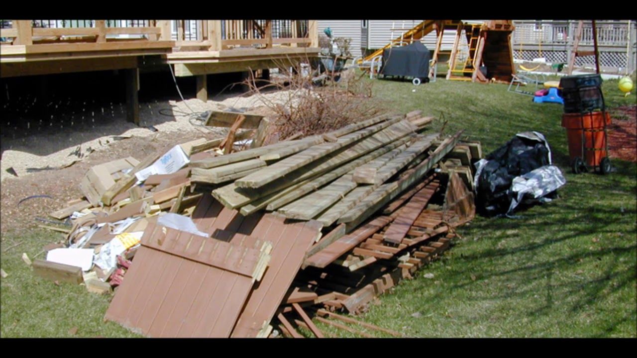 Deck Removal Dumpster Services-Fort Collins Elite Roll Offs & Dumpster Rental Services